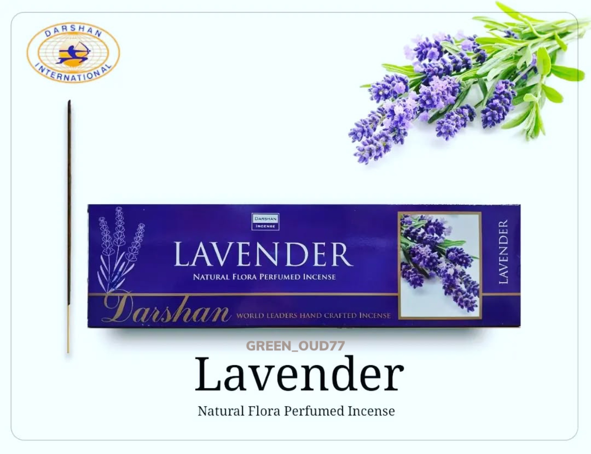 عود دستساز ۵۰ گرمی دارشان - رایحه لوندر (Lavender)