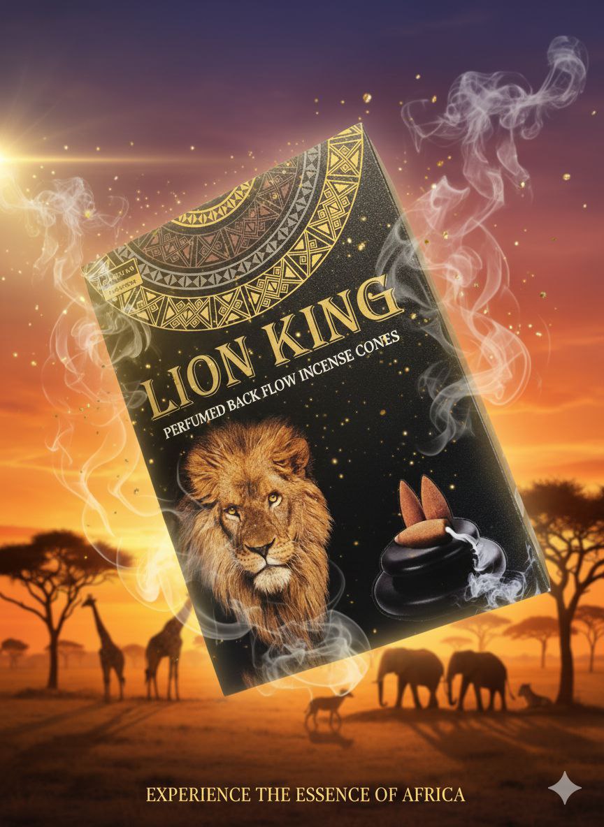 عود آبشاری رایحه شیر آفریقایی Lion King برند دارشان Darshan