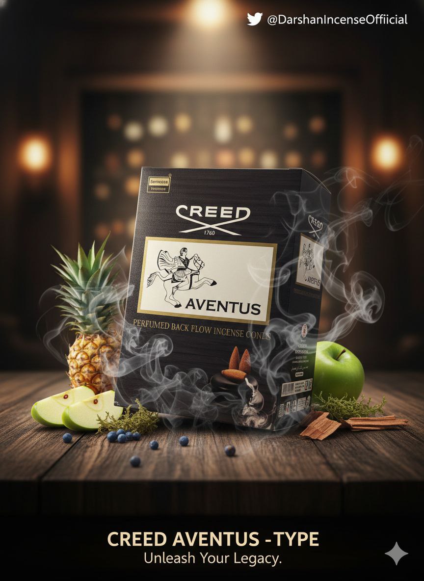 عود آبشاری رایحه ادکلنی اونتوس Aventus برند دارشان Darshan