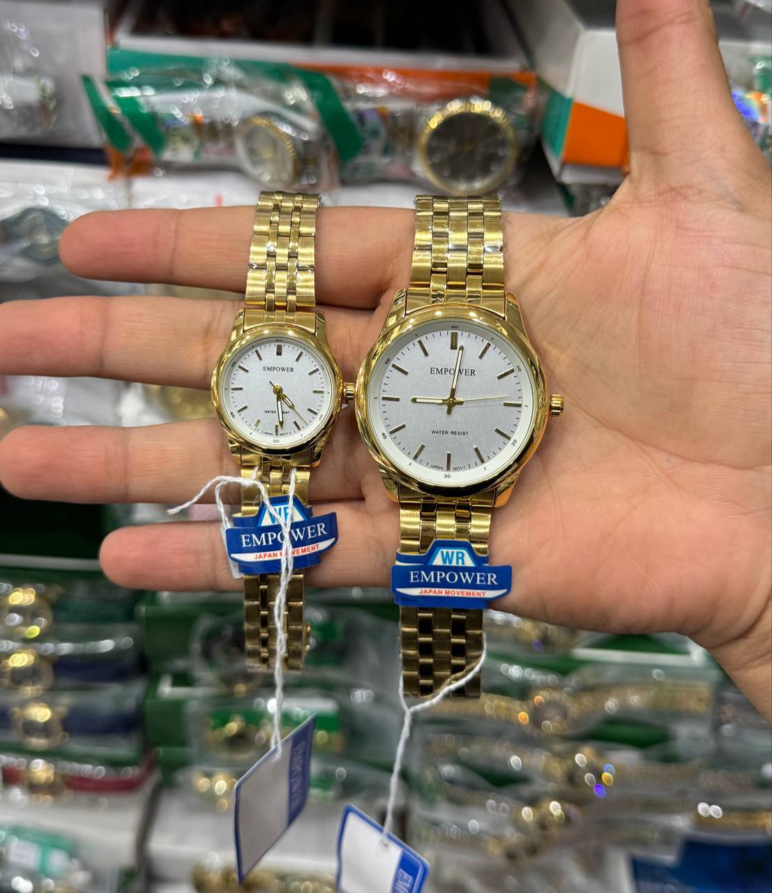 ساعت مچی ست زنانه و مردانه امپایر (Empower) استیل کلاسیک ضد زنگ